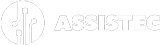logo Assistec bianco