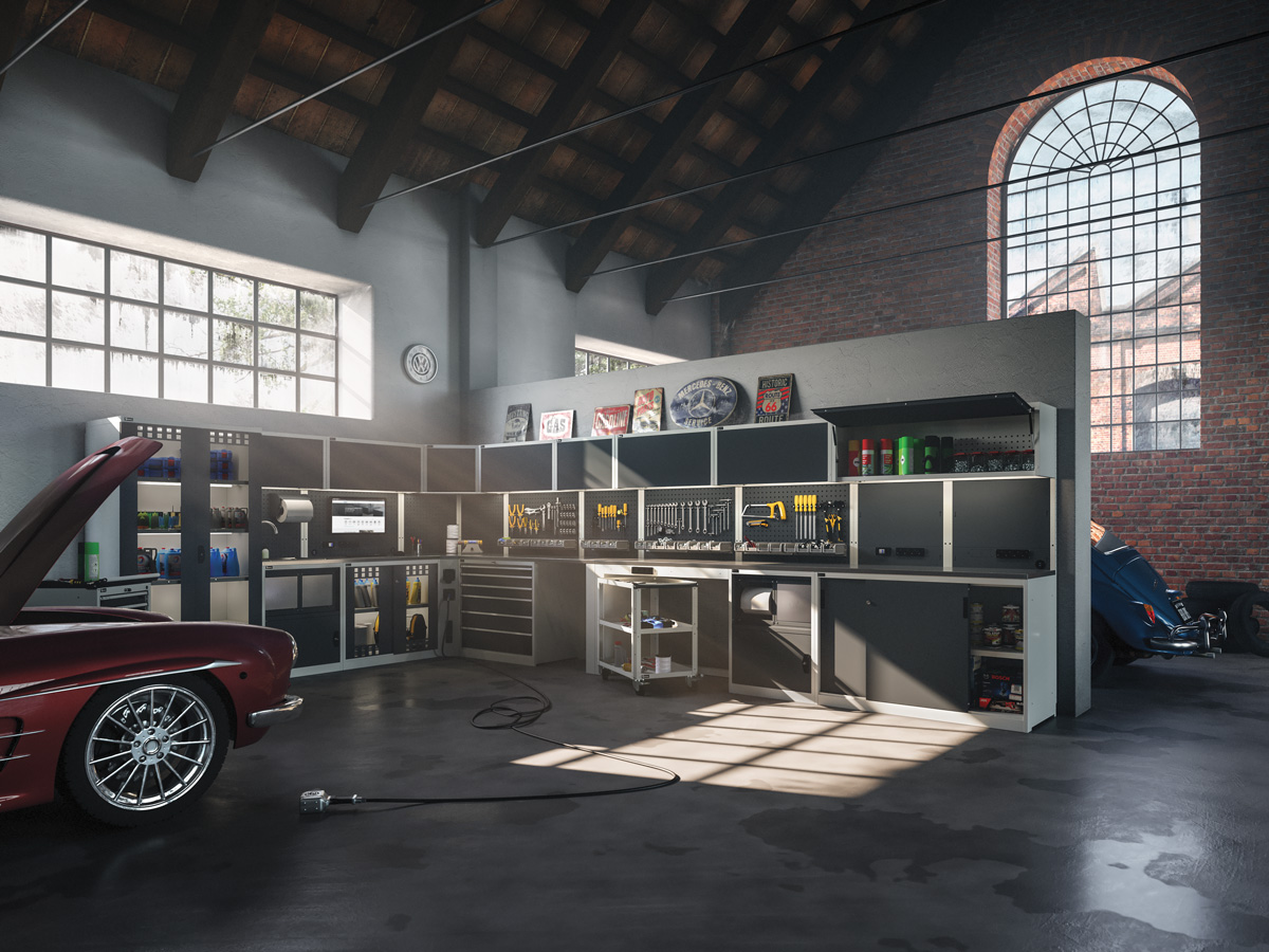Arredi officina Fami - Gear Garage